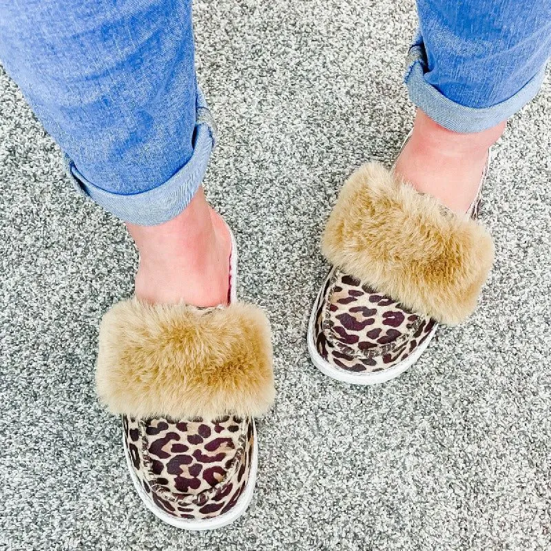 Gypsy Jazz Leopard Softie Sneaker-Final Sale sold by Boujee Boutique