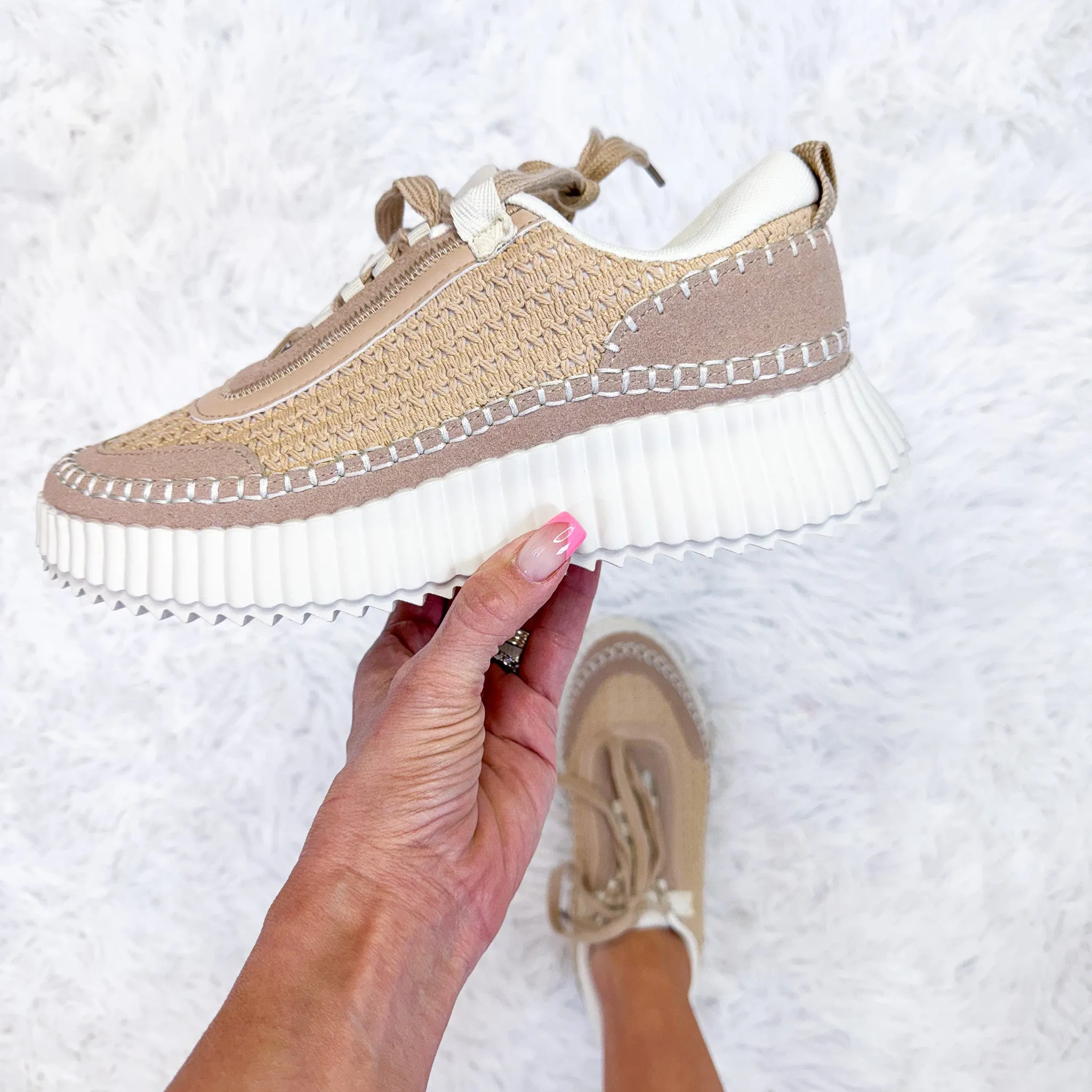Corky's The Adventure Sneakers in Beige *Final Sale* sold by Boujee Boutique product image thumbnail 3