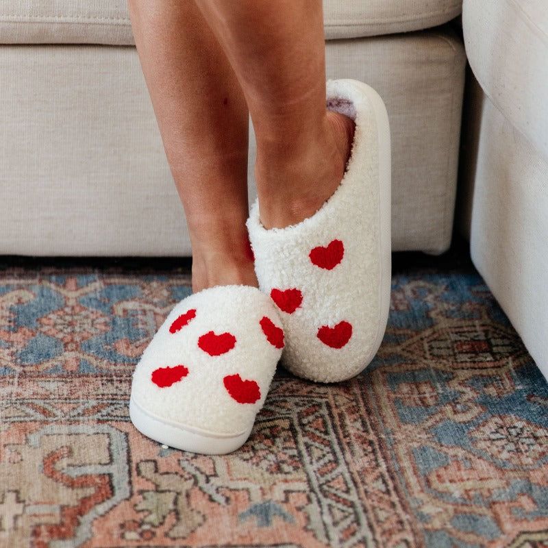 Mini Hearts Cozy Slippers sold by Boujee Boutique product image thumbnail 3