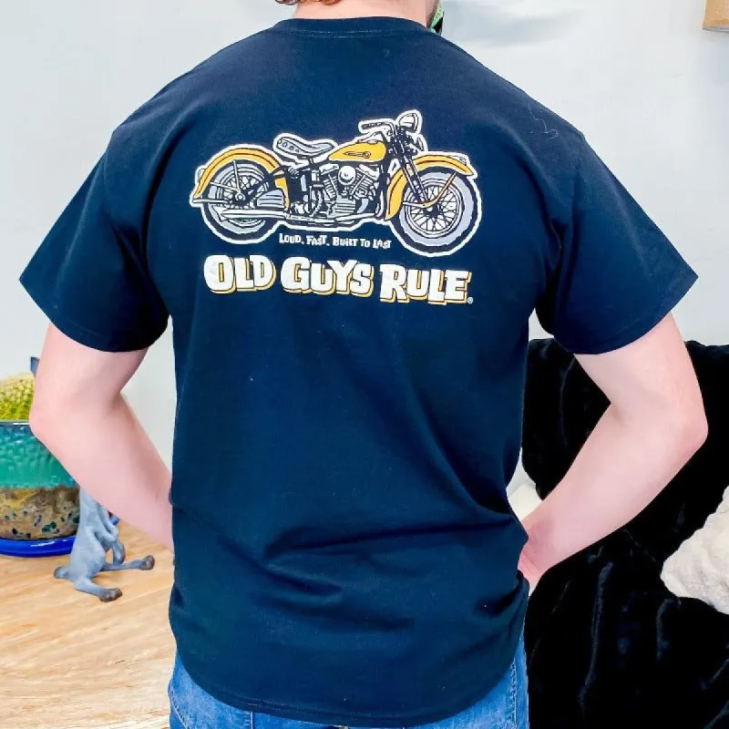 Old Guys Motorcycle Graphic Tee sold by Boujee Boutique