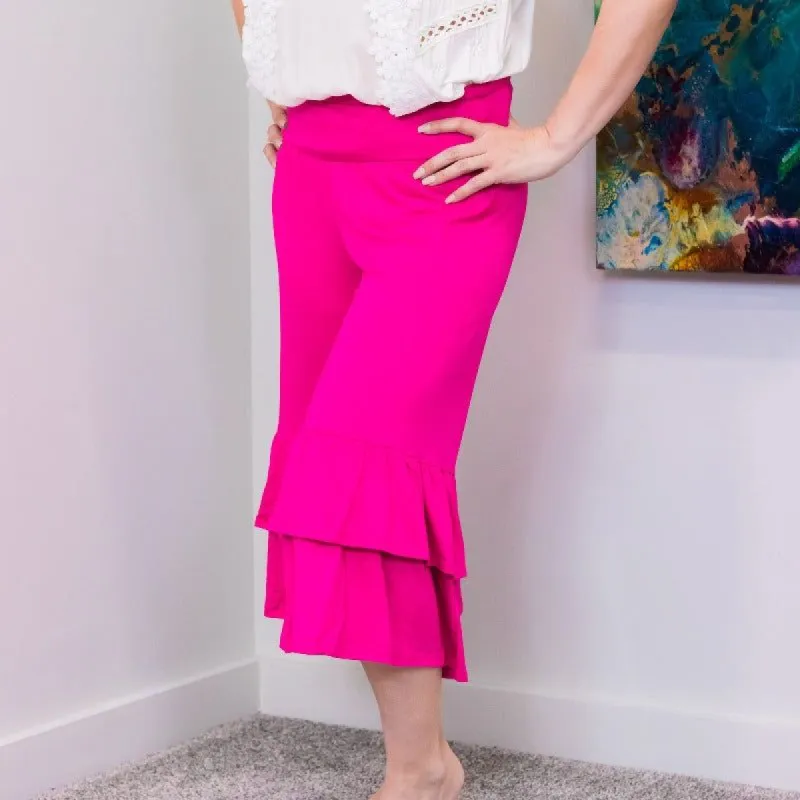 High Waist Ruche Long Shorts sold by Boujee Boutique