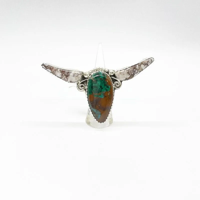 Genuine Turquoise Ring sold by Boujee Boutique