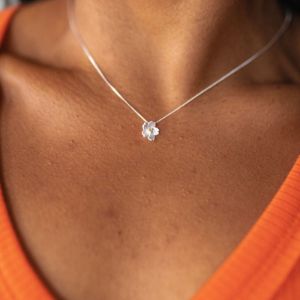 Fanciful Floral Pendant Necklace sold by Boujee Boutique
