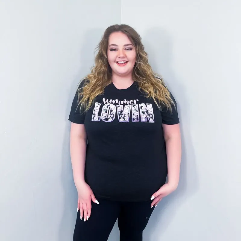 Summer Lovin' Floral Graphic Tee sold by Boujee Boutique