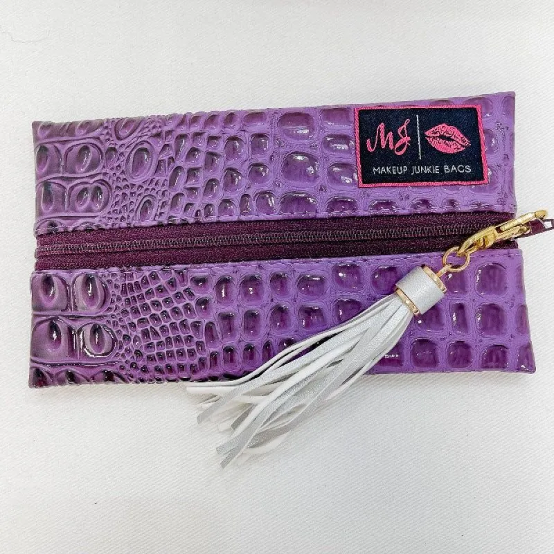Makeup Junkie Bag Mini Bubble Amethyst sold by Boujee Boutique