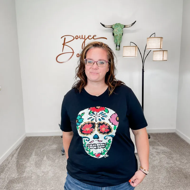 Dia De Los Muertos Graphic Tee sold by Boujee Boutique product image thumbnail 2