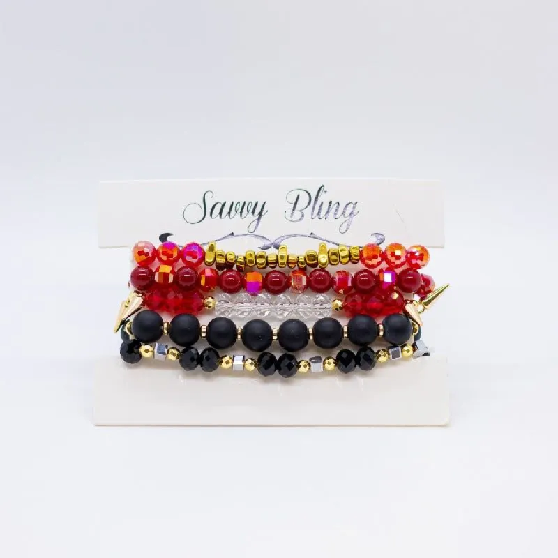 Savvy Bling Stacking Bracelets sold by Boujee Boutique