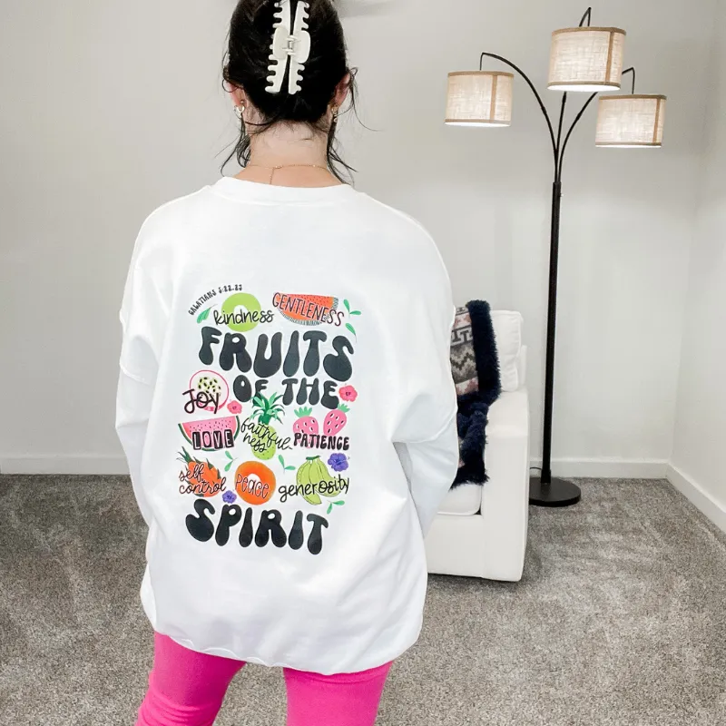 Fruits of the Spirit Sweatshirt sold by Boujee Boutique