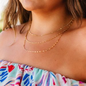 Triple Layered Necklace sold by Boujee Boutique
