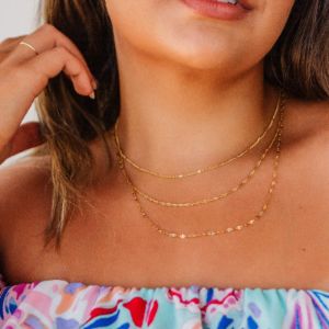 Triple Layered Necklace sold by Boujee Boutique