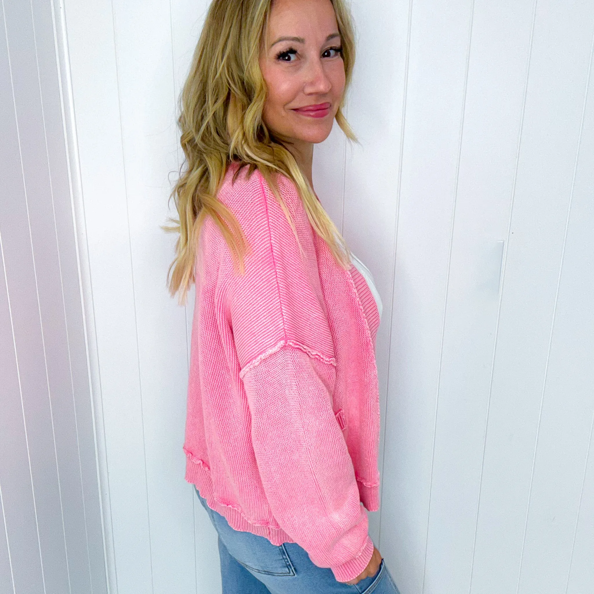 POL Cloud Nine Sweater Knit Open Cardigan in 2 Colors *Final Sale* sold by Boujee Boutique product image thumbnail 3