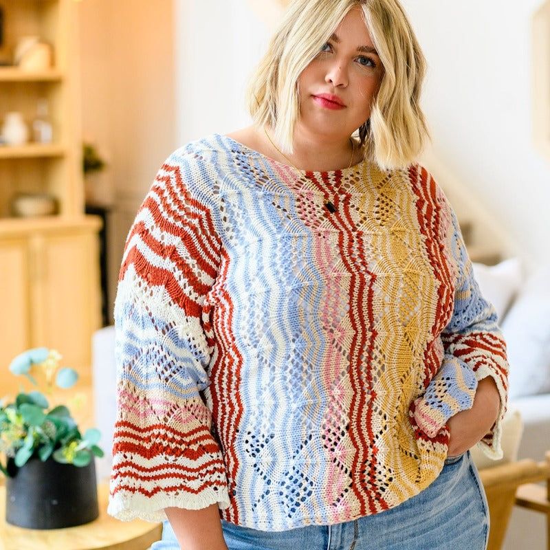 Hazel Eyes Knit Top sold by Boujee Boutique product image thumbnail 2