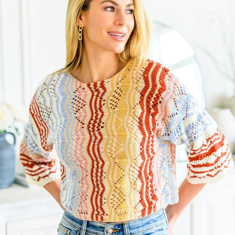 Hazel Eyes Knit Top sold by Boujee Boutique product image thumbnail 3