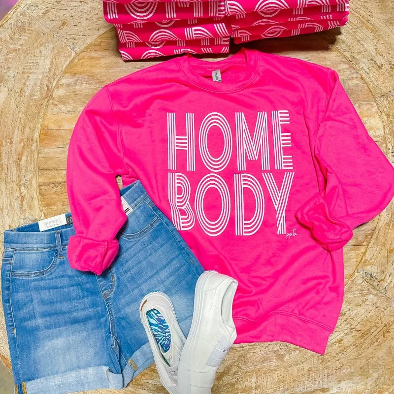 Pink Lines Comfortable Homebody Sweatshirt sold by Boujee Boutique product image thumbnail 2