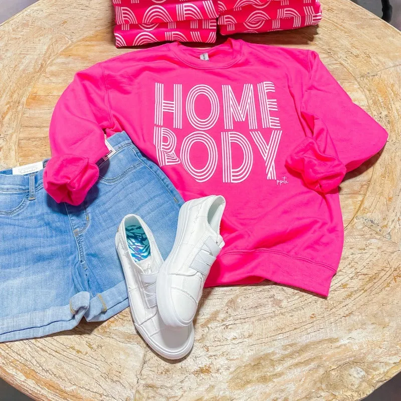 Pink Lines Comfortable Homebody Sweatshirt sold by Boujee Boutique product image thumbnail 3