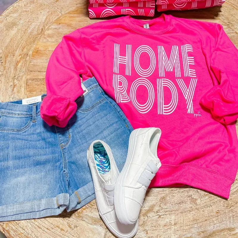 Pink Lines Comfortable Homebody Sweatshirt sold by Boujee Boutique product image thumbnail 4