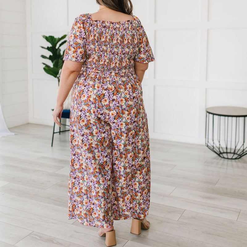 Better Than Fine Floral Pant Jumpsuit sold by Boujee Boutique product image thumbnail 4