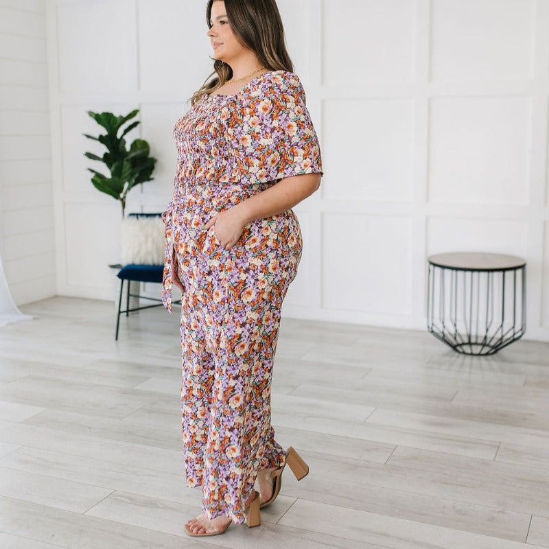 Better Than Fine Floral Pant Jumpsuit sold by Boujee Boutique product image thumbnail 3