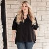 Turned Out Perfect Oversized Button Down Shirt sold by Boujee Boutique
