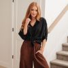Turned Out Perfect Oversized Button Down Shirt sold by Boujee Boutique