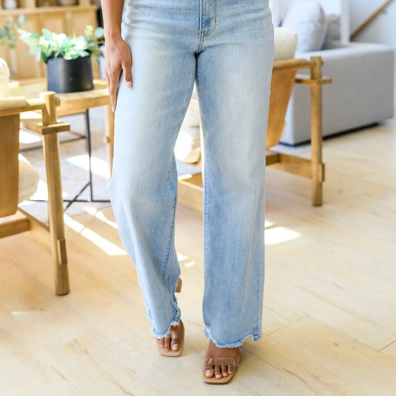 Judy Blue High Waist Straight Leg Jeans sold by Boujee Boutique product image thumbnail 10