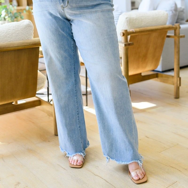 Judy Blue High Waist Straight Leg Jeans sold by Boujee Boutique product image thumbnail 5