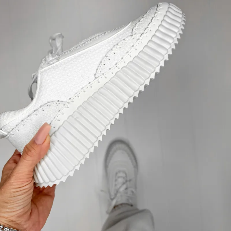 Corky's The Adventure Sneakers in White *Final Sale* sold by Boujee Boutique