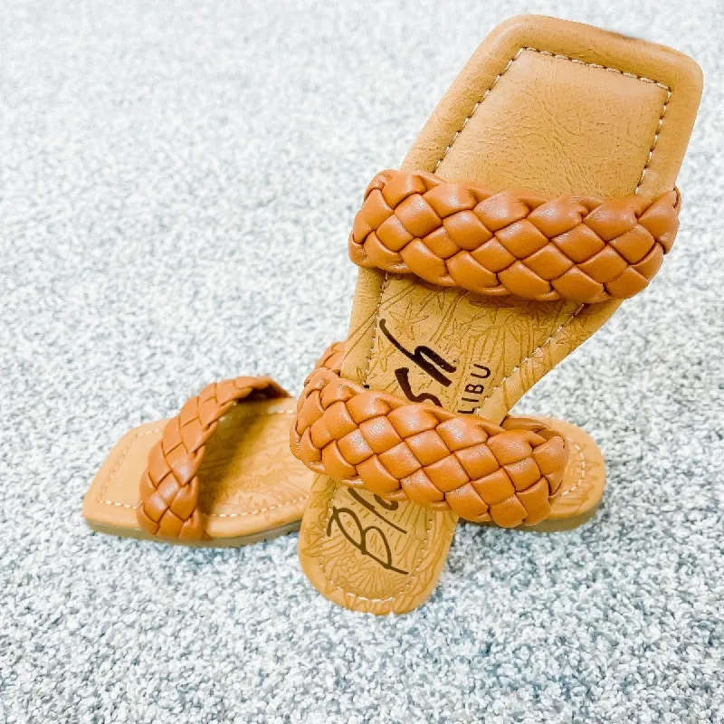 Scotch Blowfish Malibu Braided Puffy Sandals sold by Boujee Boutique