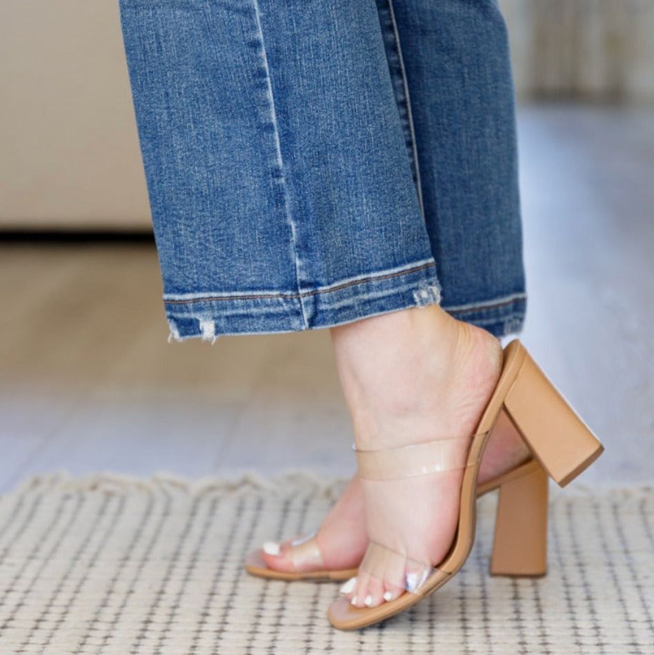 Judy Blue High Waist Vintage Wash Wide Leg Crop Jeans sold by Boujee Boutique product image thumbnail 12