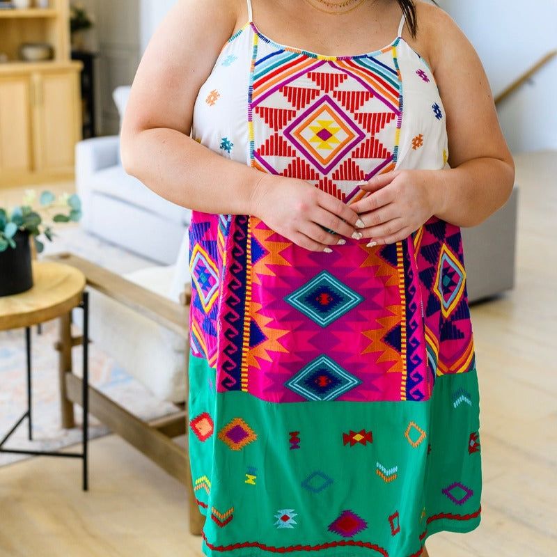 Camilla Tiered Embroidered Dress sold by Boujee Boutique product image thumbnail 2