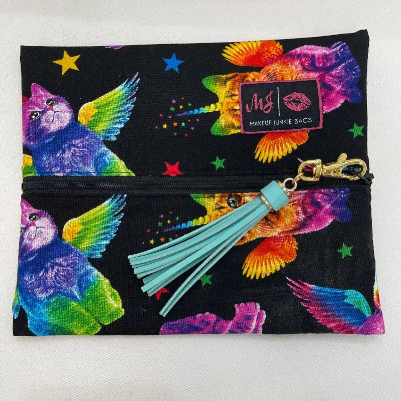 Catopia Small Makeup Junkie Bag sold by Boujee Boutique