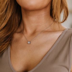 Sterling Silver Perfect Little Pendant Necklace sold by Boujee Boutique