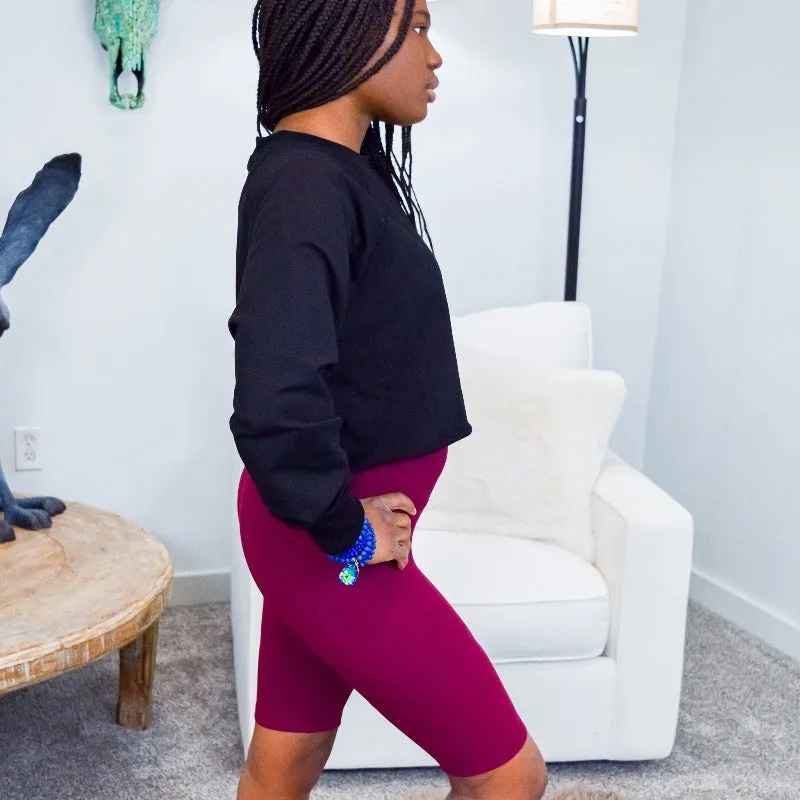 Butter Soft Biker Shorts sold by Boujee Boutique product image thumbnail 3