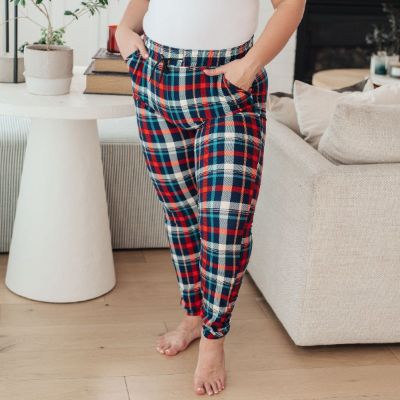 Your New Favorite Joggers in Multi Color Plaid sold by Boujee Boutique
