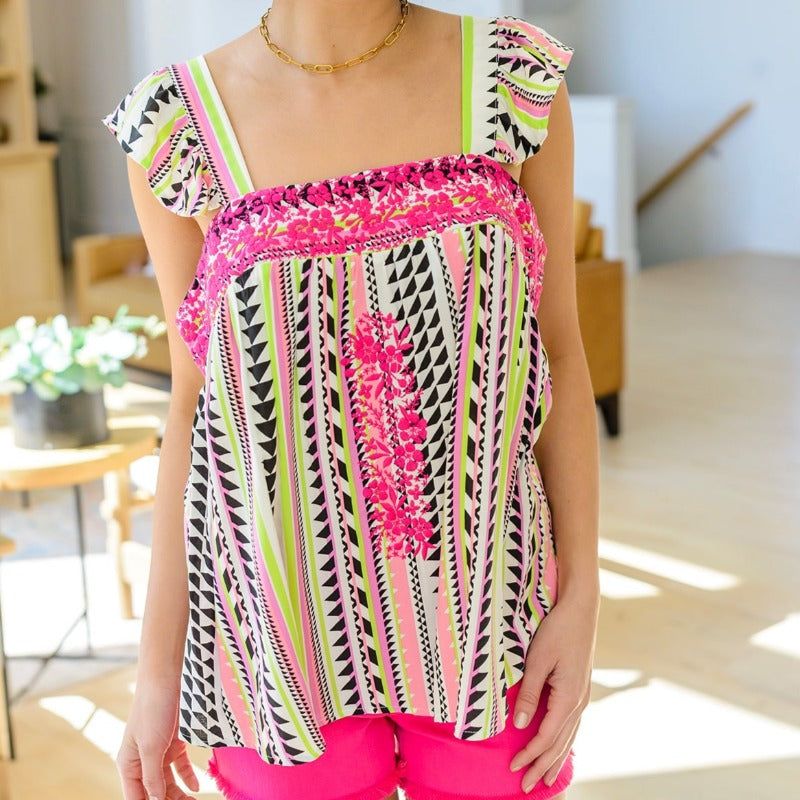 Francesca Embroidered Top sold by Boujee Boutique product image thumbnail 5