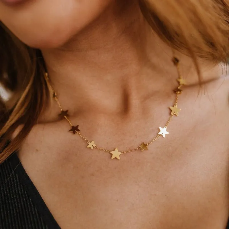 Necklace Full of Stars sold by Boujee Boutique