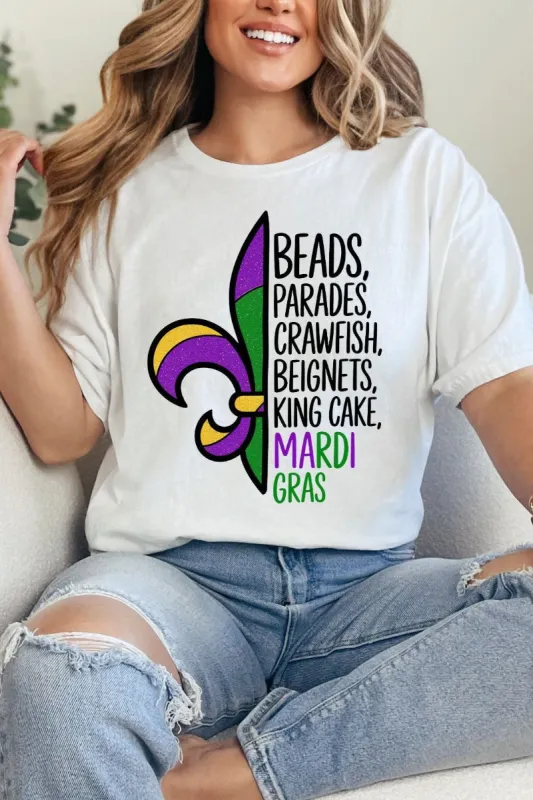 Best Of Mardi Gras Graphic Tee sold by Boujee Boutique