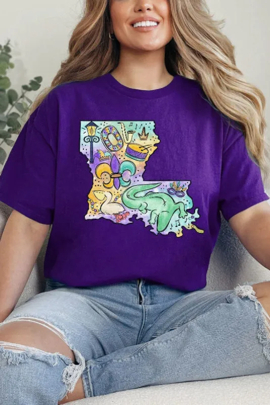 NOLA Love Graphic Tee sold by Boujee Boutique