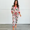 Christmas Tree Cake Long Sleeve Jogger Pajama Set sold by Boujee Boutique