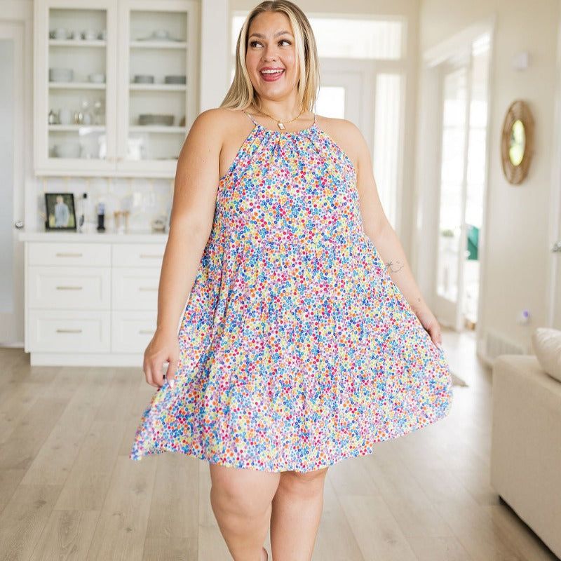 Afternoon Sun Sleeveless Floral Mini Dress sold by Boujee Boutique product image thumbnail 11