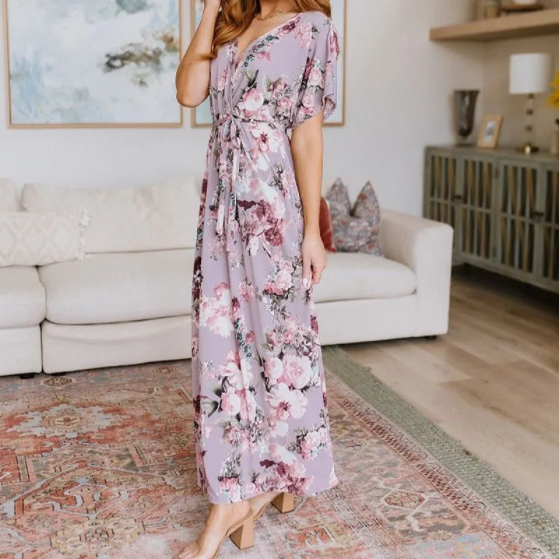 Melodic Memory Floral Maxi Dress sold by Boujee Boutique