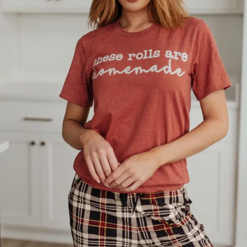 These Rolls are Homemade Graphic Tee sold by Boujee Boutique