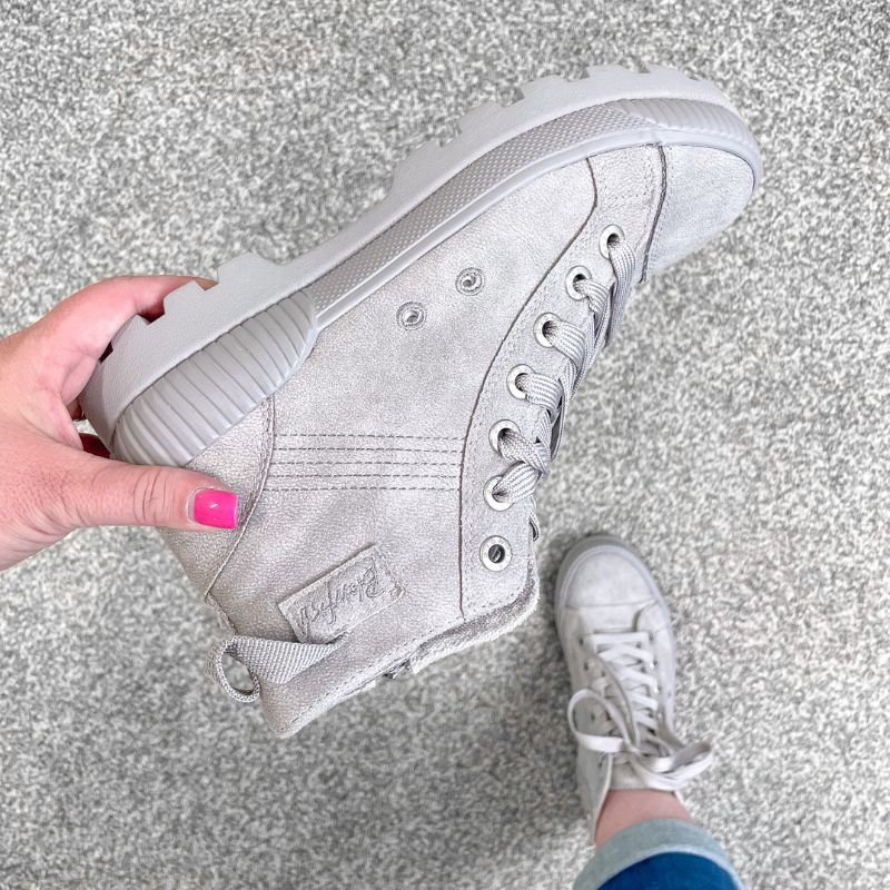 Blowfish Malibu Forever Solid Light Grey Bootie sold by Boujee Boutique product image thumbnail 5