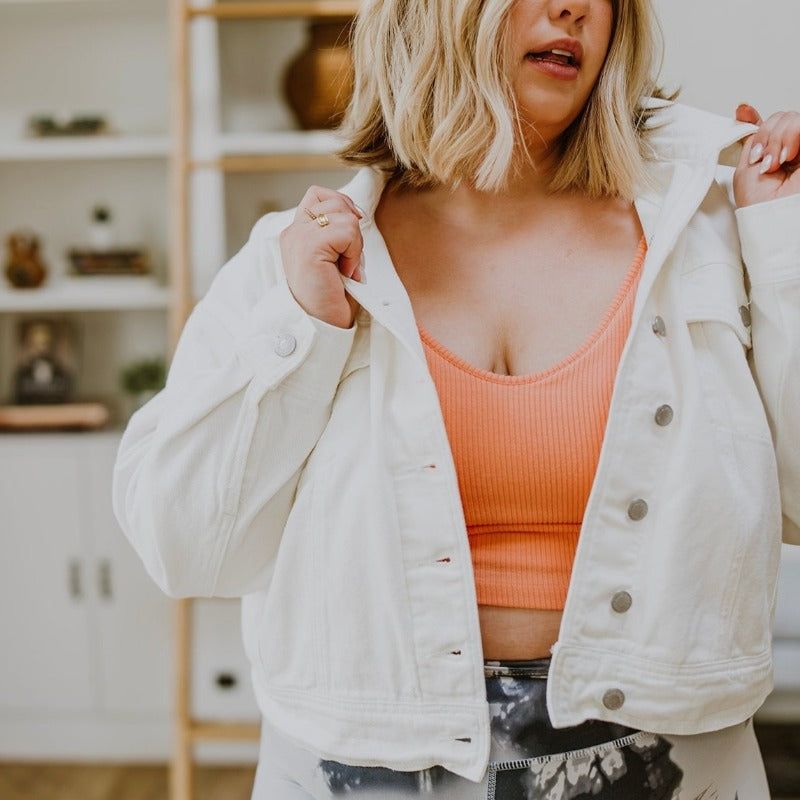 Judy Blue Brighter Days Boyfriend Fit Denim Jacket sold by Boujee Boutique product image thumbnail 6