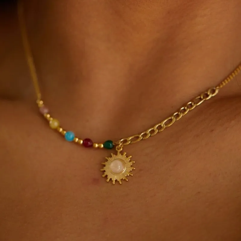 Solstice Pendant Necklace sold by Boujee Boutique