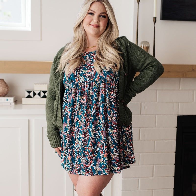 Floral Back For More Babydoll Dress sold by Boujee Boutique product image thumbnail 2