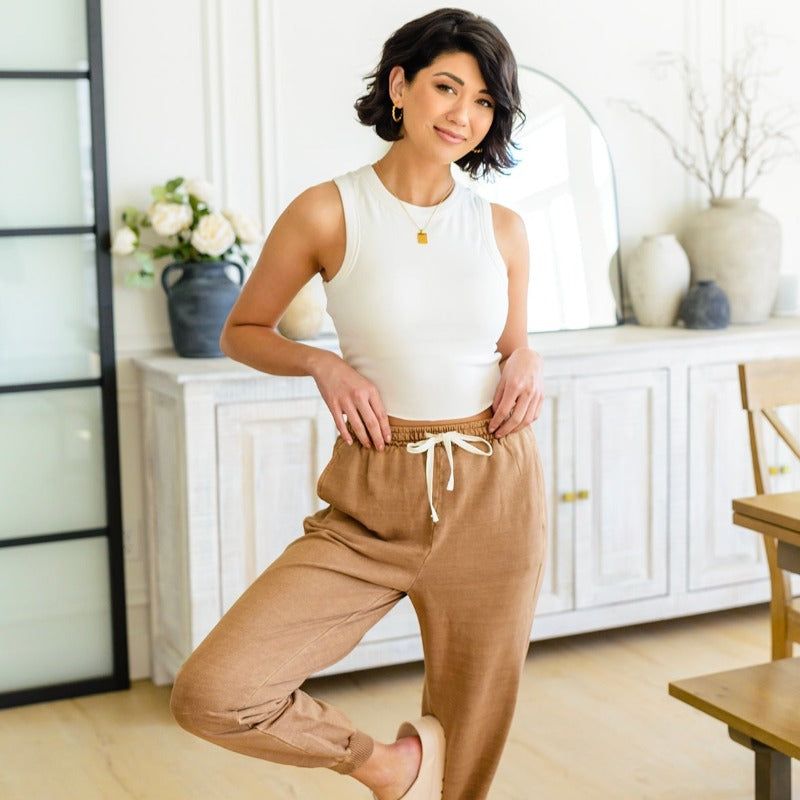 Ribbed Jersey Knit White Best Friends Cropped Tank sold by Boujee Boutique product image thumbnail 3