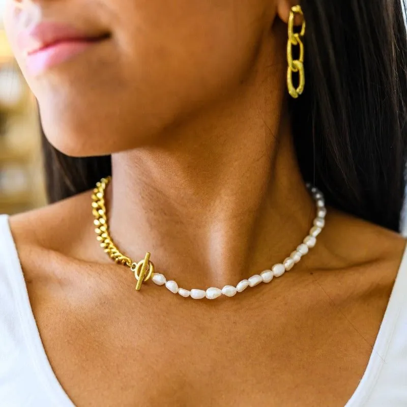 Pearl Moments Necklace sold by Boujee Boutique