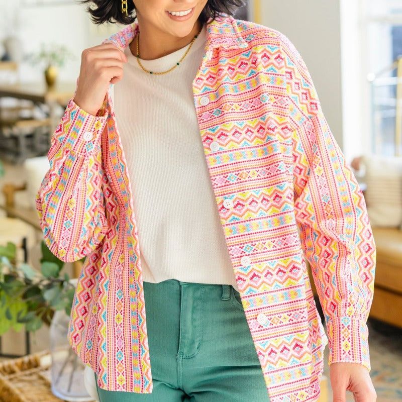 Imagine When Corduroy Button Down sold by Boujee Boutique