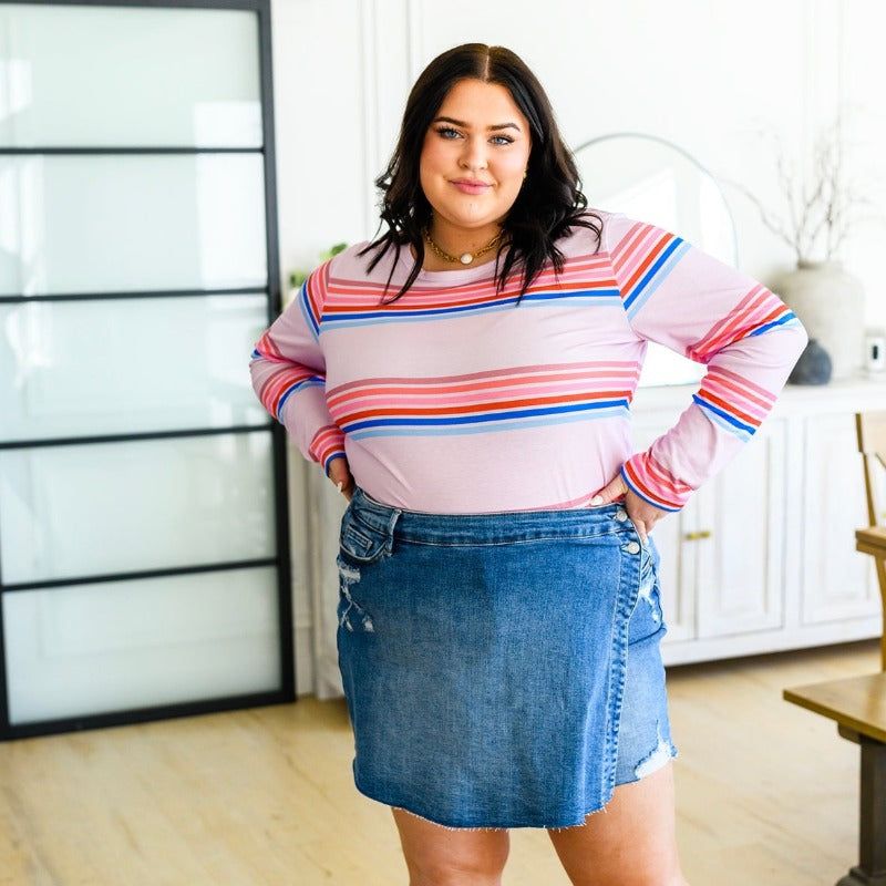 Sweet Like Candy Striped Long Sleeve sold by Boujee Boutique product image thumbnail 3